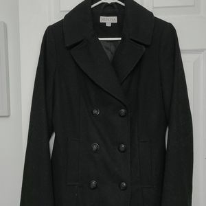 Black Merona Peacoat
